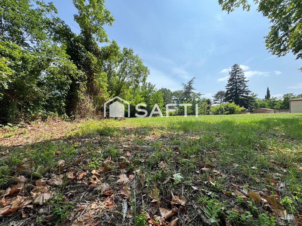 Vente Terrain RARE SUR LE SECTEUR – Terrain plat viabilisé, libre constructeur Castagnac