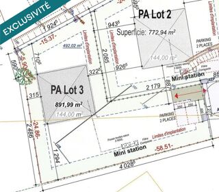  Terrain à vendre 891 m²