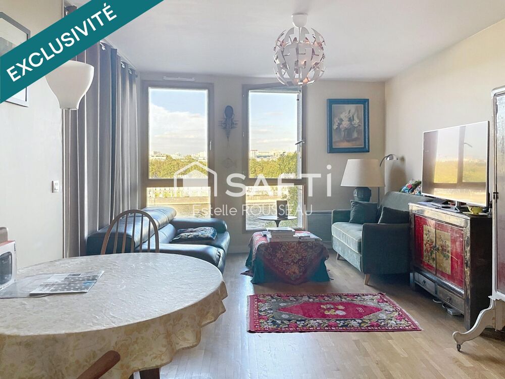 Vente Appartement T2 lumineux vue sur Seine, commodités à 2 pas Paris 13