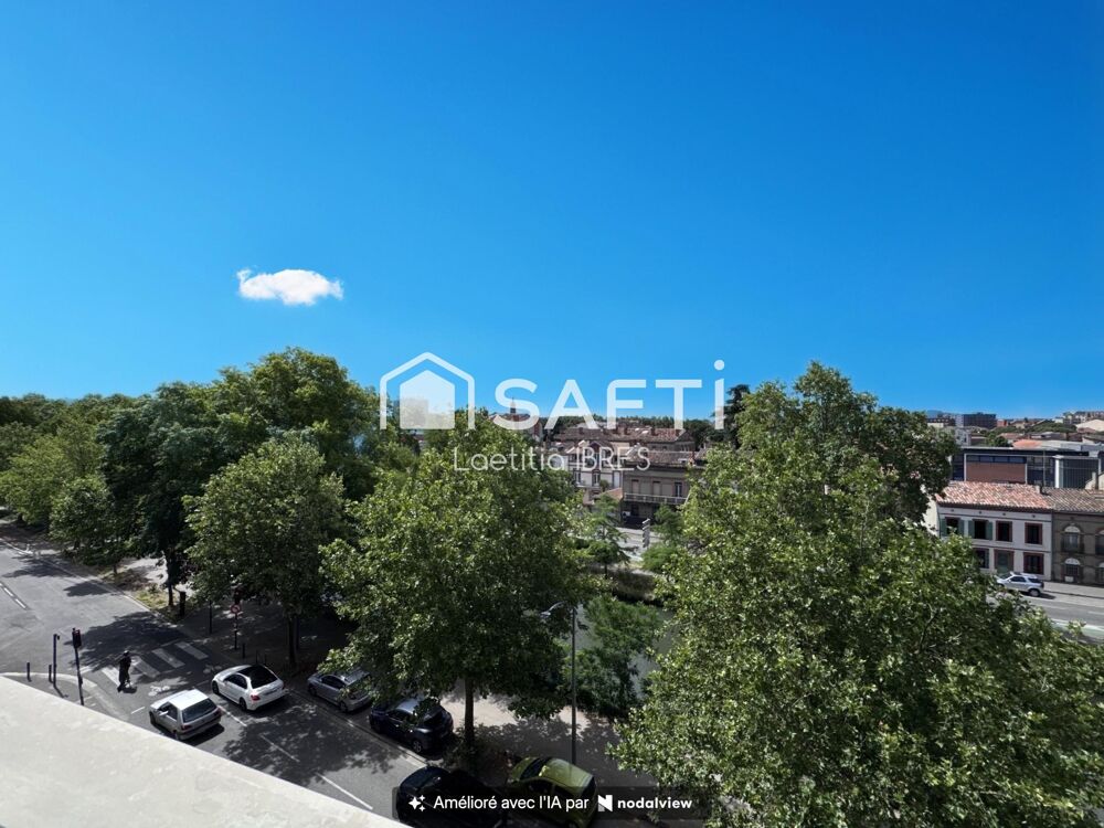 Vente Appartement T3 à rénover avec balcon et vue sur le canal Toulouse