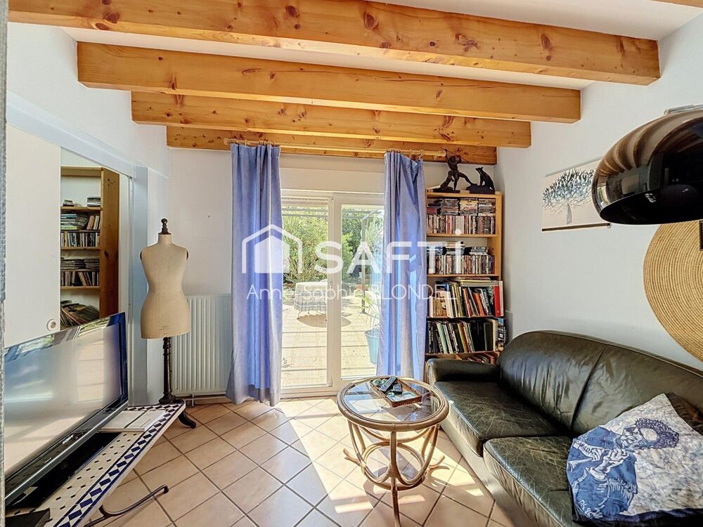 Vente Maison BEGLES Double Echoppe de 144m2 avec jardin, garage et studio indépendant Begles