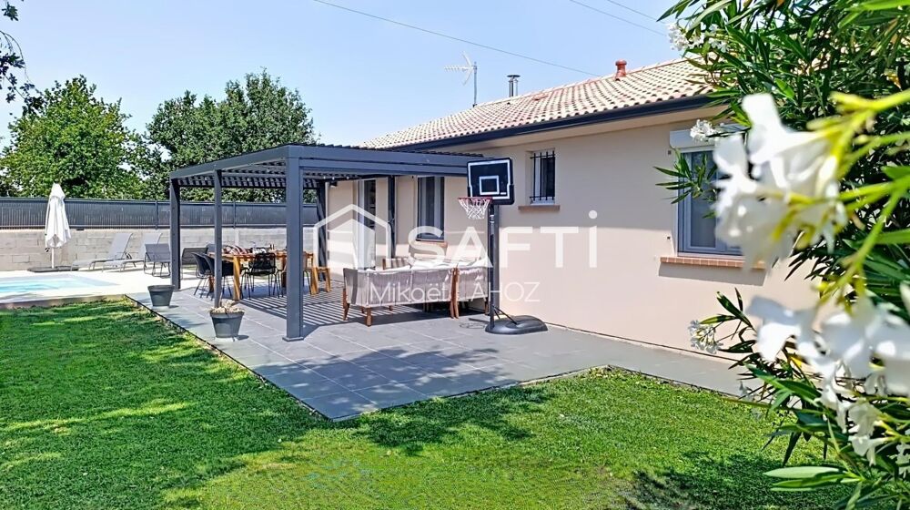 MAISON T4, TERRAIN 1100 M², PISCINE, GARAGE