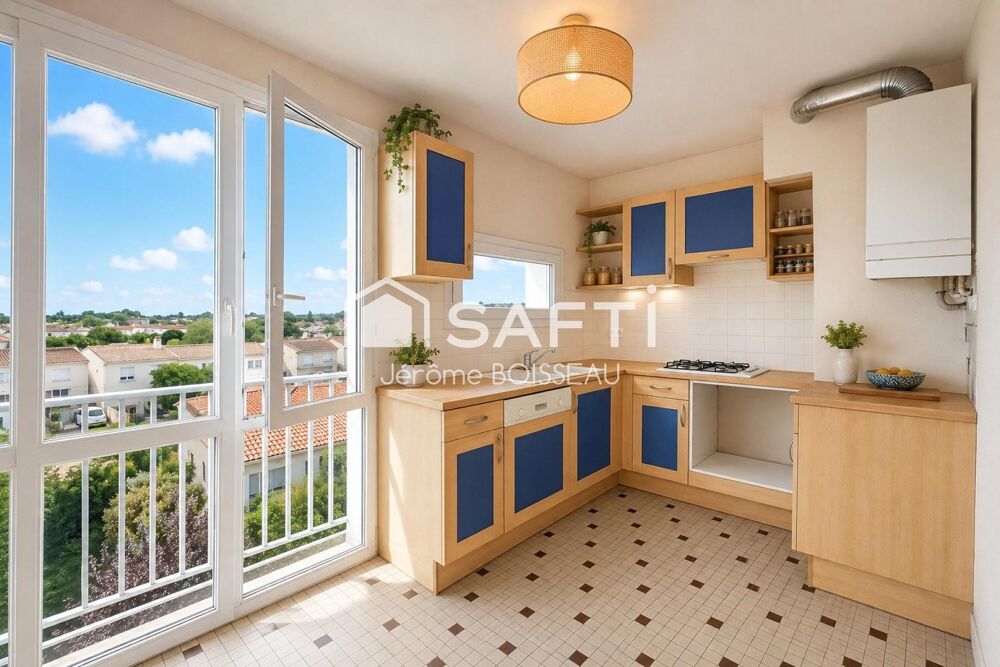 Appartement T3 58m² proche du centre de Tonneins