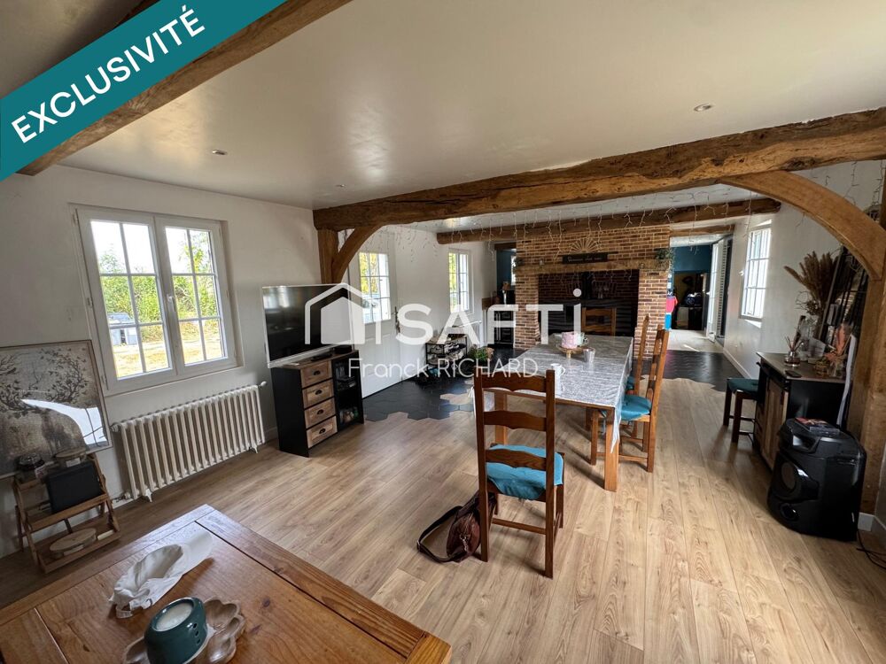 Maison 6 pièces  167 m²  Beauvoir-en-Lyons (76)