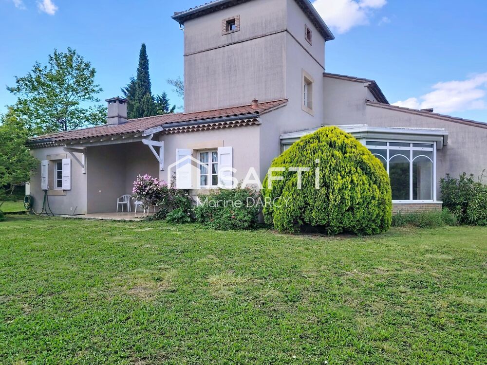 Maison familiale avec vue sur la Montagne Noire