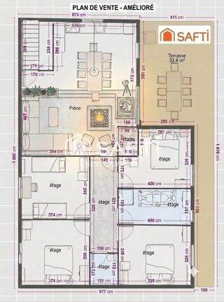  Immeuble à vendre 260 m²