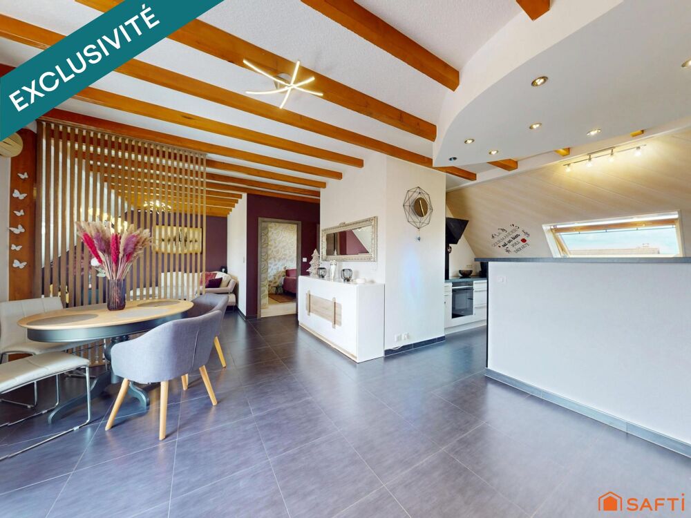 Vente Appartement Dernier étage, balcon exposé sud-est, garage et climatisation... Ce bien a tout pour séduire ! Rixheim