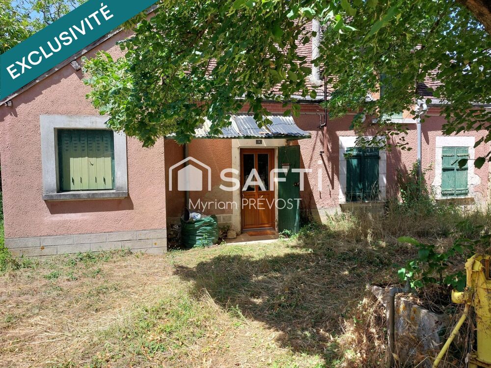 Vente Maison Maison de campagne avec terrain sur commune de Vatan. Menetreols-sous-vatan