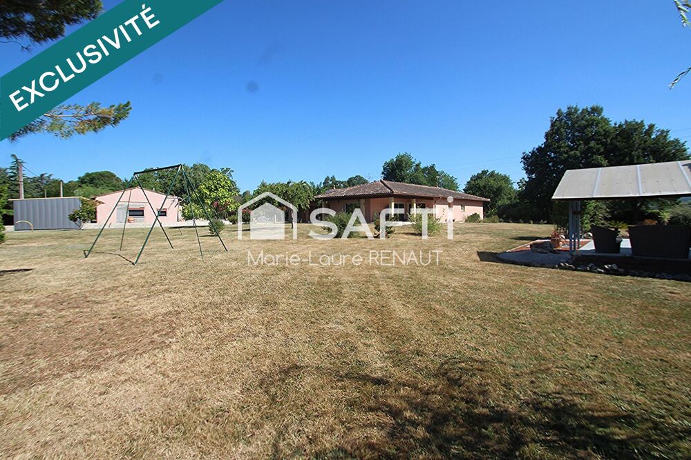 Vente Maison 30 minutes de TOULOUSE : Propriété de 2 habitations (171m² et 83m²) - Env 1Ha - Pisicine Lisle-sur-tarn