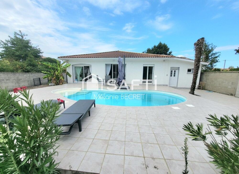 Vente Maison Maison familiale 3 chambres avec grand jardin et piscine Marcheprime