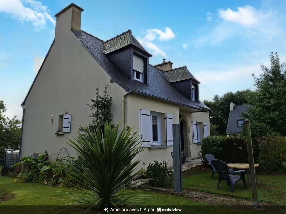 Vente Maison PLOUVORN – Maison familiale, 3 chambres & bureau, au calme dans un environnement verdoyant Plouvorn