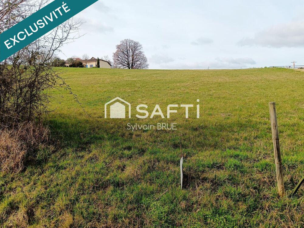 Vente Terrain Terrain en situation dominante constructible et viabilisé Vazerac