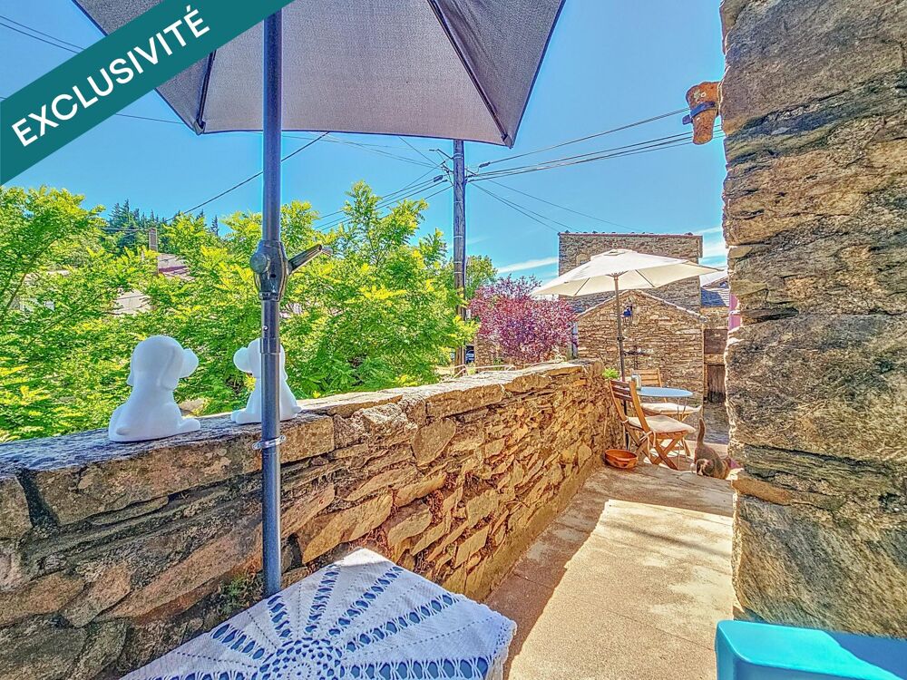 Charmante maison en pierres avec terrasse et garage