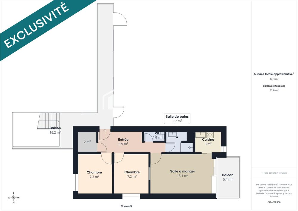 Vente Appartement Appartement T3 proche plage à pied Argeles-sur-mer