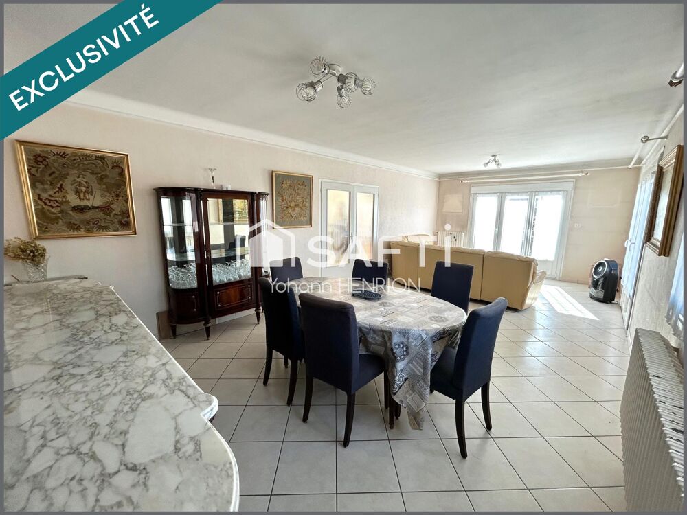 Pavillon sur sous sol à Belleville de 188 m2 habitables
