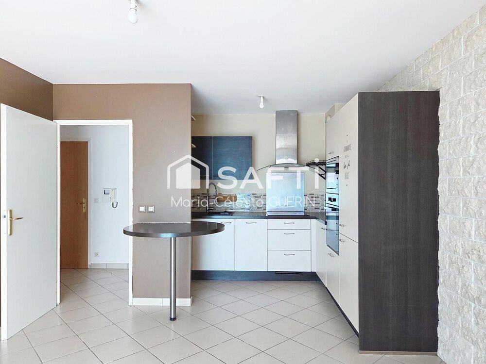 T3 lumineux avec balcon et double parking, idéal pour bien démarrer !