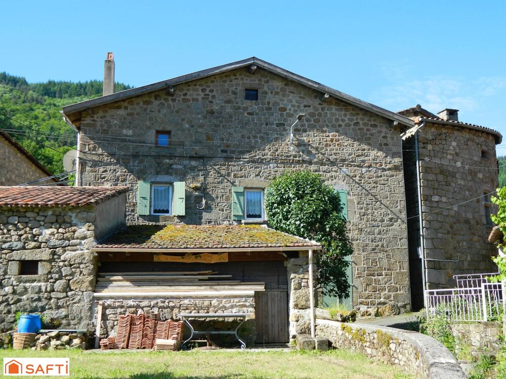 Maison de hameau, 1 mitoyenneté, belle terrasse