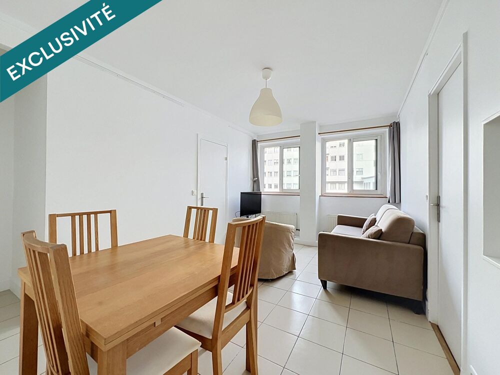 Vente Appartement 2P sur cour-jardin, immeuble Ginsberg 1958 Paris 16