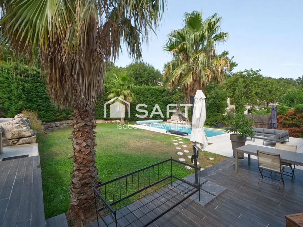 Vente Maison Rochefort-du-Gard – Villa d'architecte contemporaine avec piscine Rochefort-du-gard