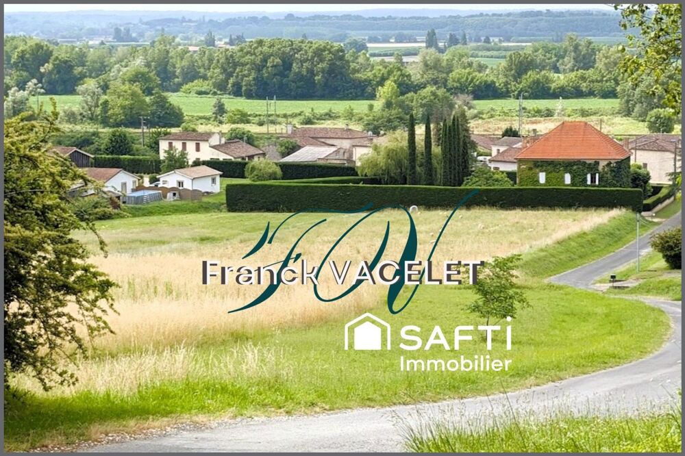 Vente Terrain CU accepté pour huit lots Casseuil