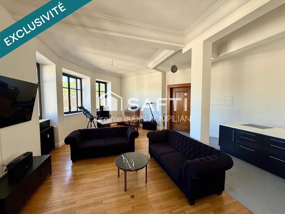 APPARTEMENT STYLE HAUSSMANNIEN CENTRE VILLE LONGWY BAS A 2 PAS DE LA GARE 3 CHAMBRES 1 CAVE