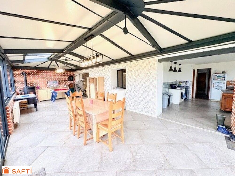 Maison individuelle rénovée à Sepmeries habitable de Plain-Pied avec jardin et garage