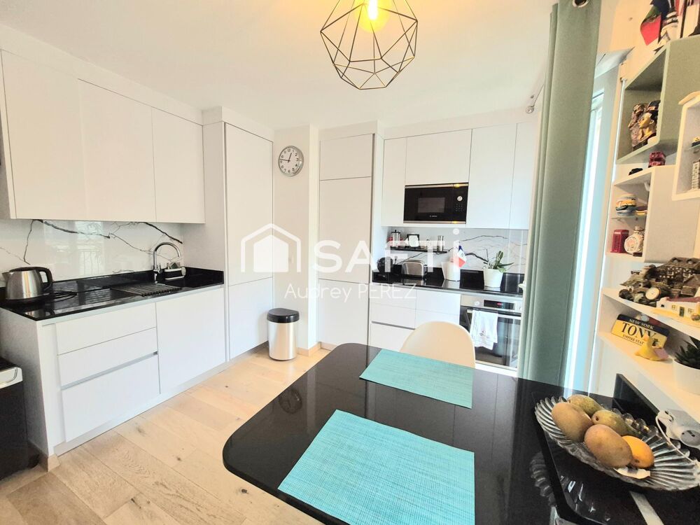 MAGNIFIQUE APPARTEMENT F2 TRANSFORME EN F3 REFAIT A NEUF