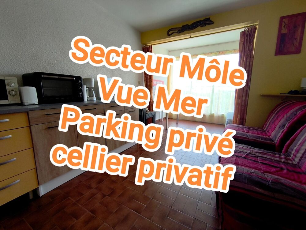 Vente Appartement Studio avec Vue Mer - Parking et Cellier privatifs Cap d'agde