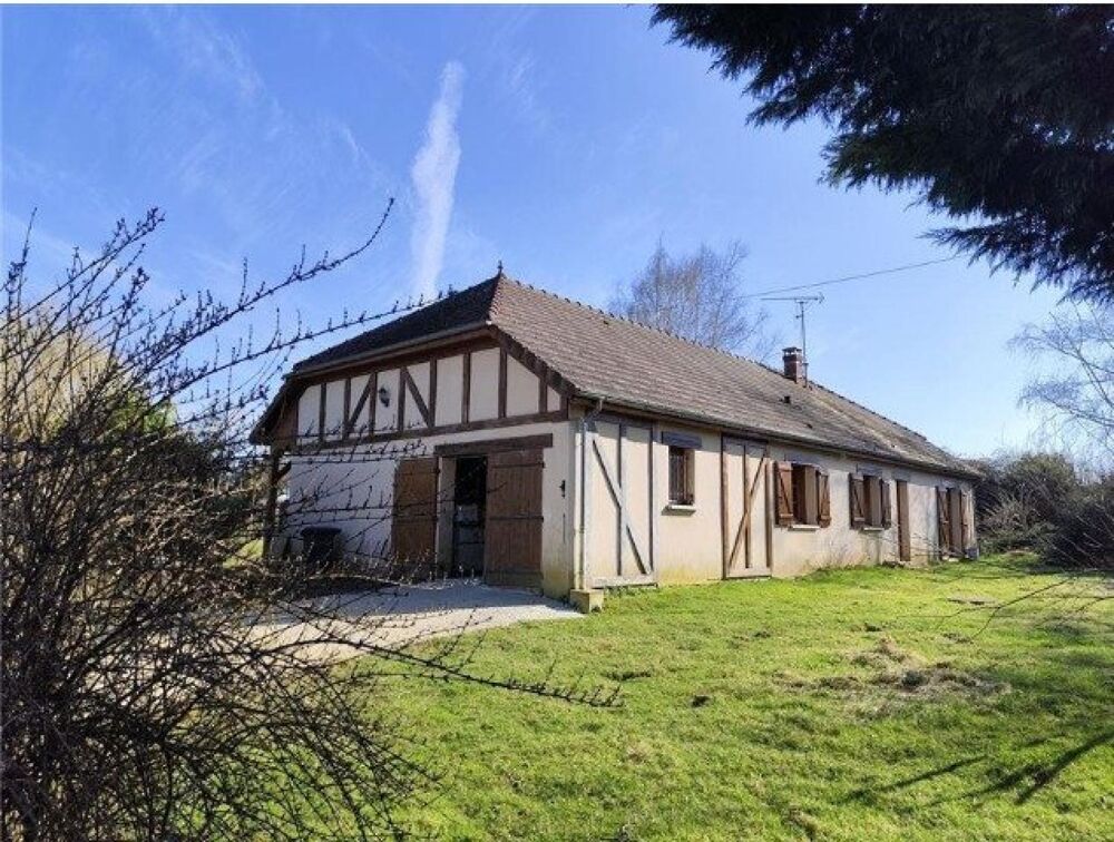 Vente Maison Maison de plain pied, trois chambres avec terrain et garage. Chessy-les-pres