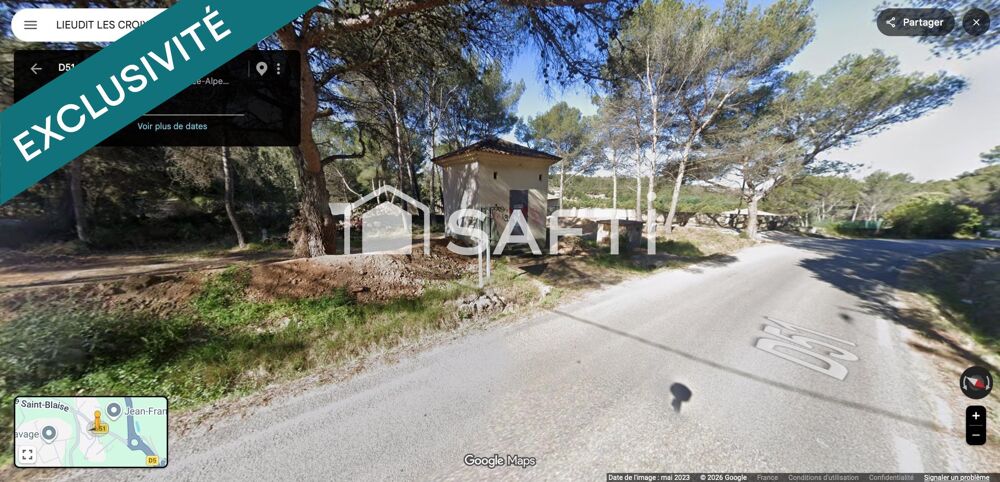 Vente Terrain Terrain en bordure de RD51 Saint-mitre-les-remparts