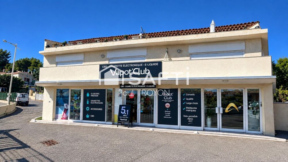   Locaux destinés exclusivement à l'exploitation d'un fonds de commerce de vente au détail (cigarettes électroniques) 