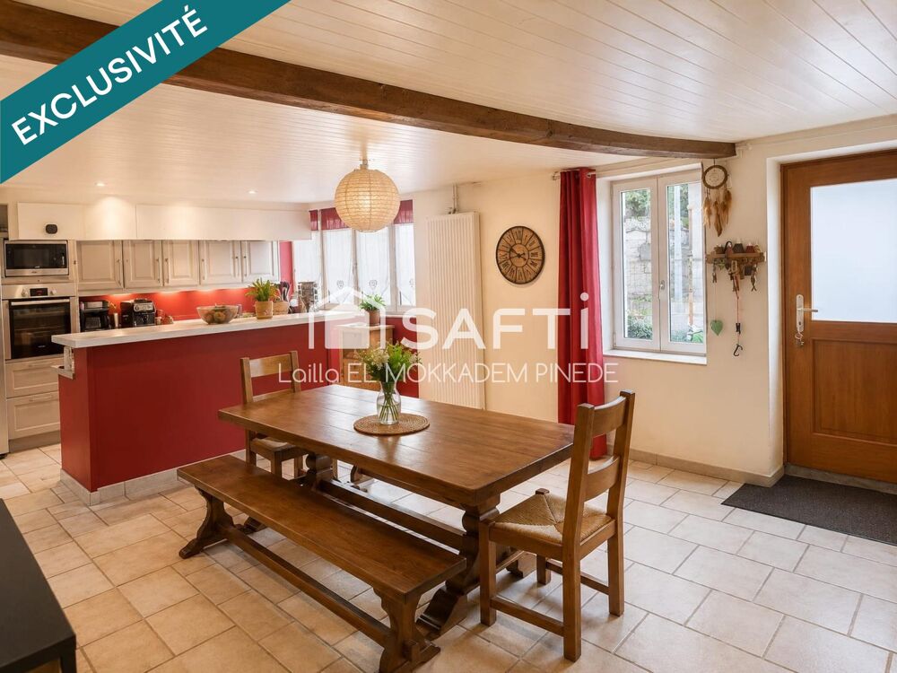 Charmante maison en pierre avec grange et fort potentiel d'aménagement