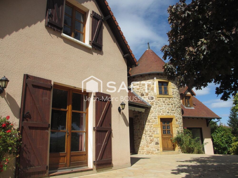 CHASSIGNY SOUS DUN Maison avec sa Tour 8 pièces