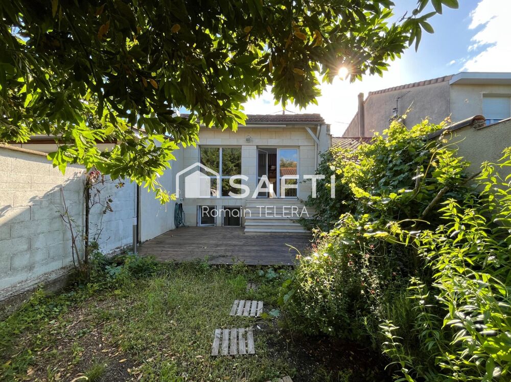 Vente Maison Talence - Caudérès : maison de 110 m² avec 3 chambres et un grand jardin de 75 m² Talence