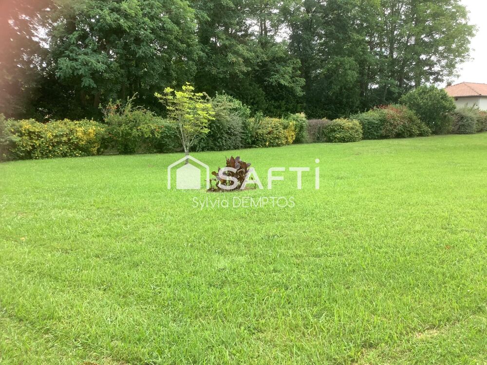 Vente Terrain TARNOS – TERRAIN DE 1 000 m² AVEC PERMIS ACCORDÉ ET PROJET DE MAISON Tarnos