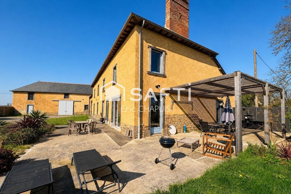 Vente Maison LONGÈRE D'EXCEPTION + REVENUS LOCATIFS à 12 mn de Rennes Geveze