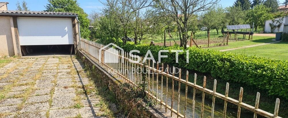 Vente Maison Maison 4 ch, 138m², calme et bord de ruisseau Vasles