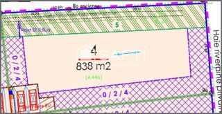  Terrain � vendre 838 m�