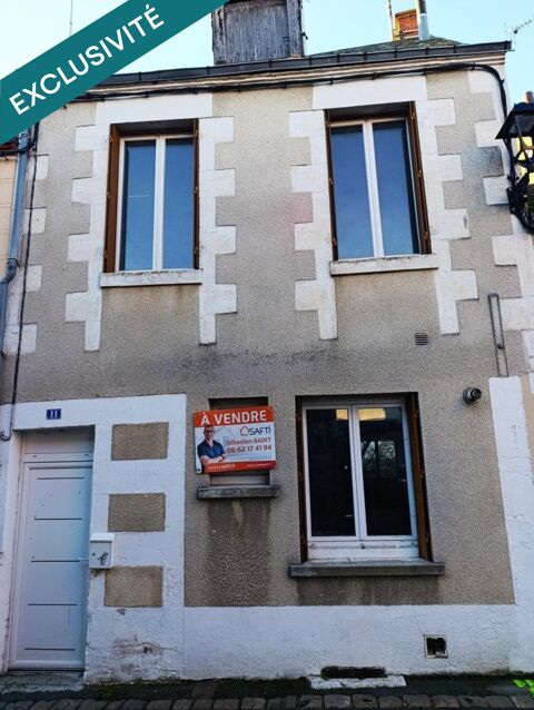   Maison de ville � fort potentiel � C�ur de ville d'Issoudun- proche de toutes commodit�s � pied ! Maison - 4 pi�ce(s) - 75 m�