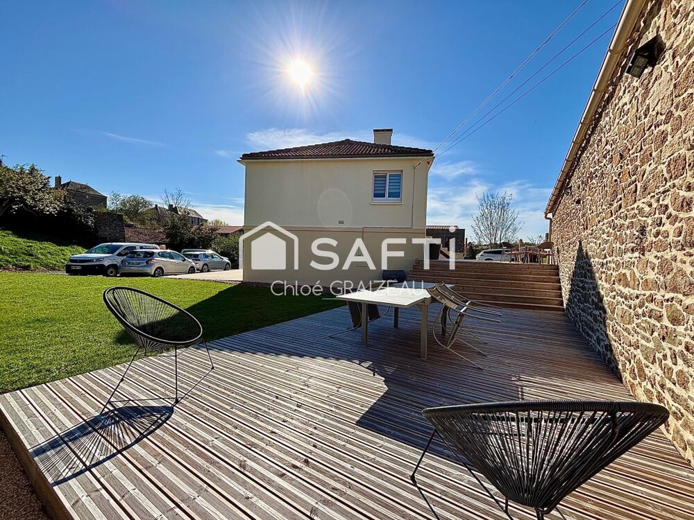 Maison rénovée en 2 logements  121 m² habitables