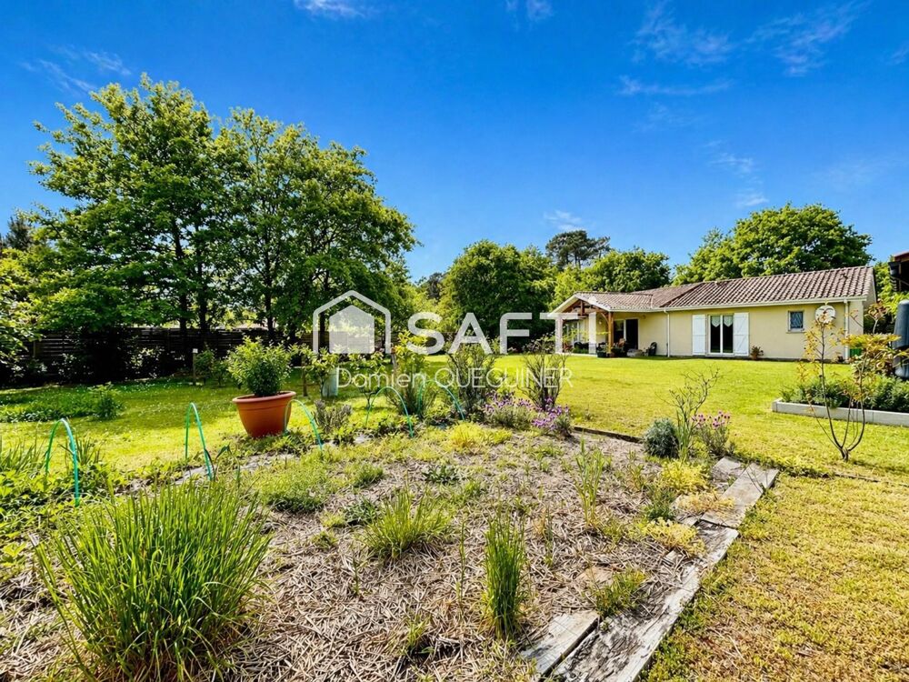 Vente Maison Belle contemporaine sur grand terrain avec droit à construire. Sanguinet