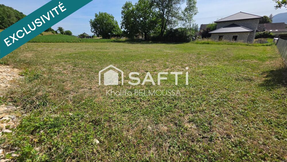 Vente Terrain terrain viabilisé de 1100 m2 Cuzieu