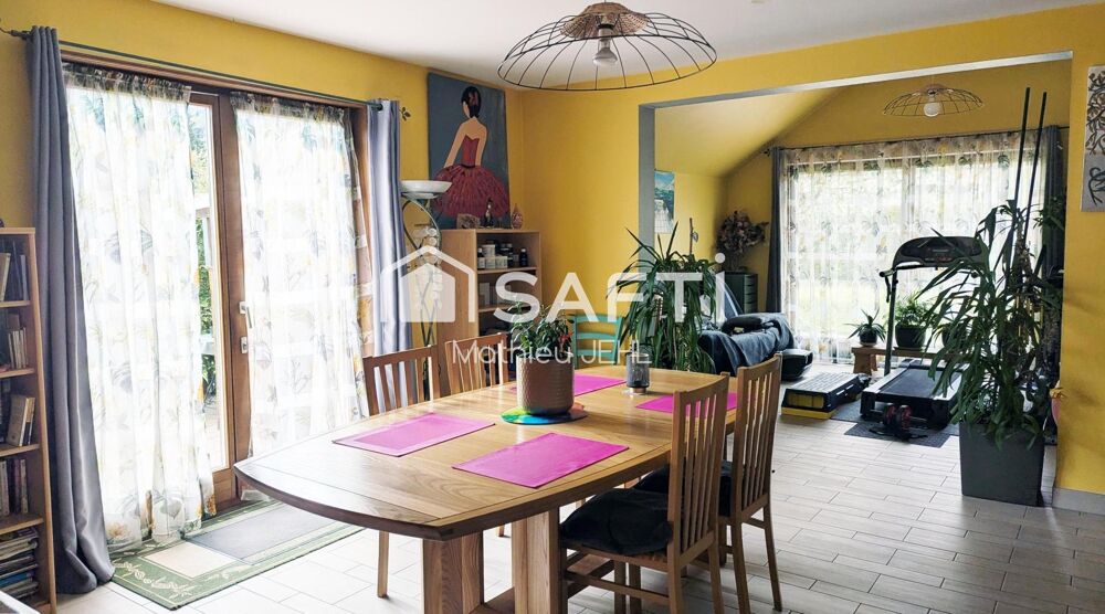 Maison 200 m² - vue montagnes  terrain de 1480m²