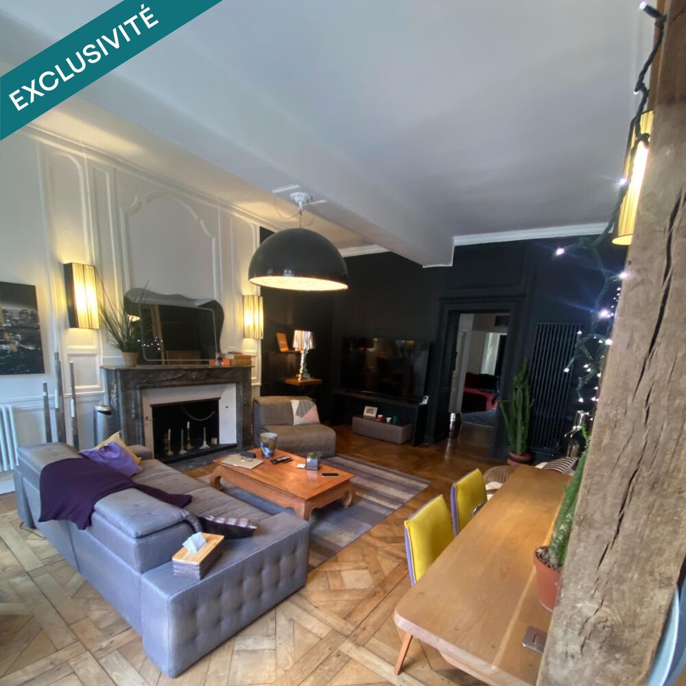 Vente Appartement Triplex de 155m2 (129m2 Carrez) centre de Rennes. Rennes