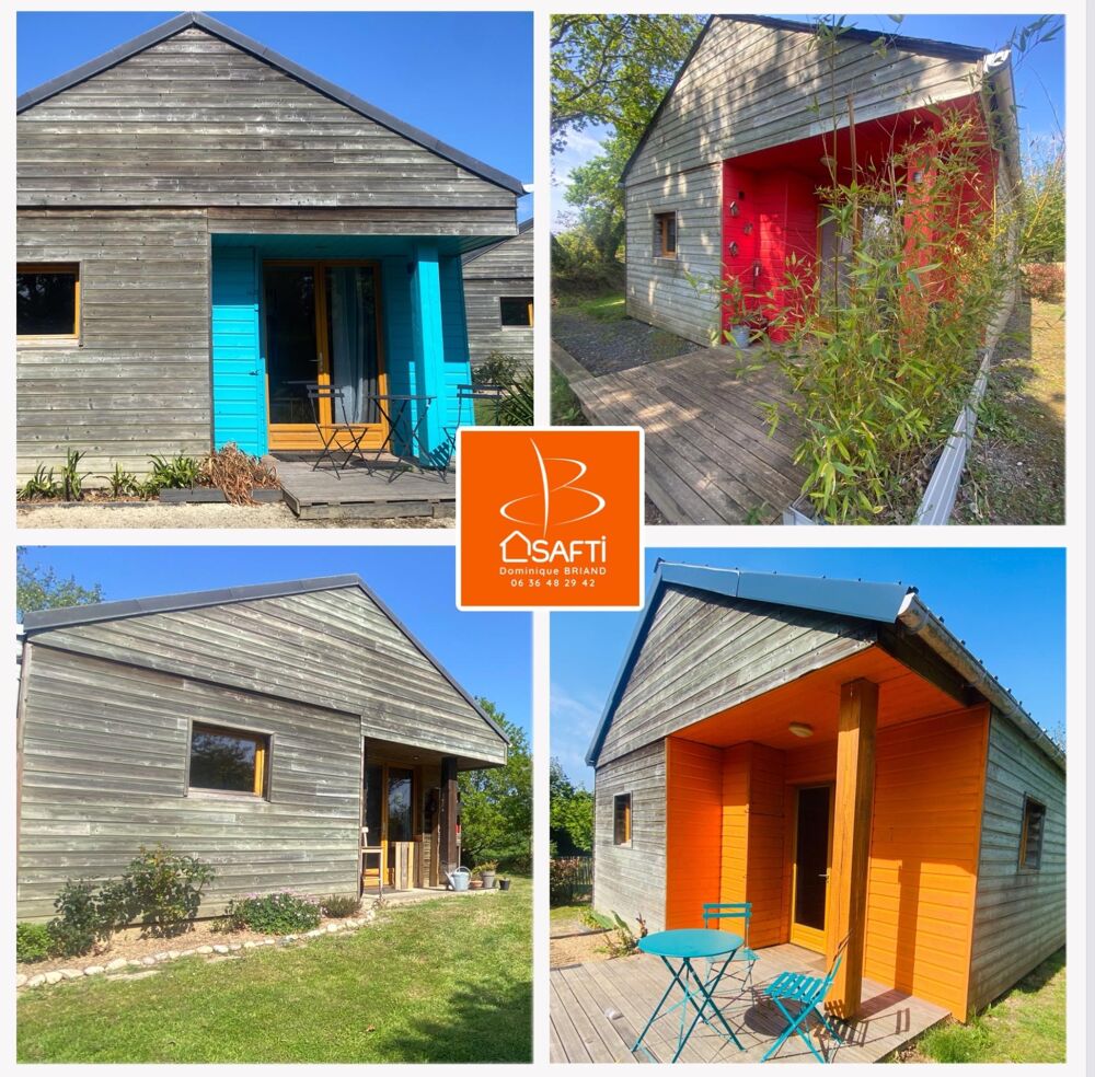 ensemble de 4 maison ossatures bois de 38 M2