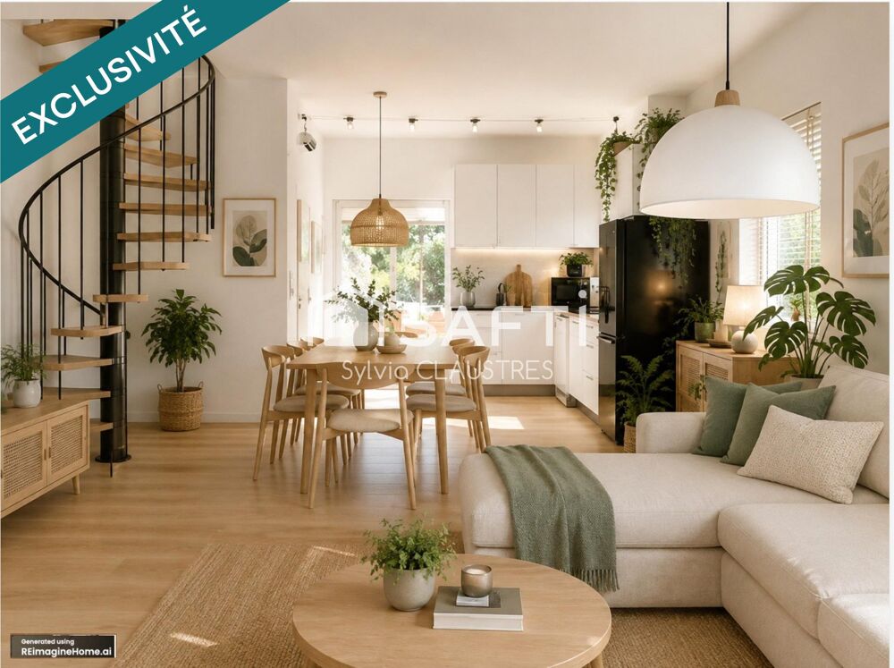 Maison contemporaine 145m2 avec fort rendement locatif possible