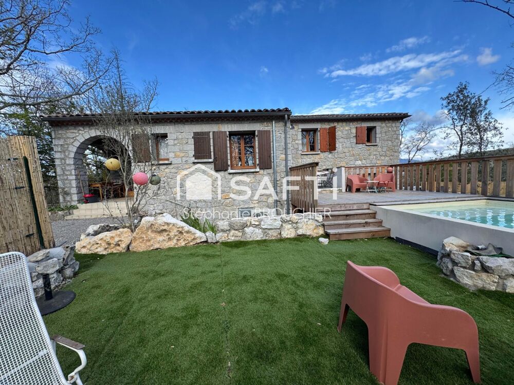 Vente Maison Maison en pierre, d�pendance et piscine. Balazuc
