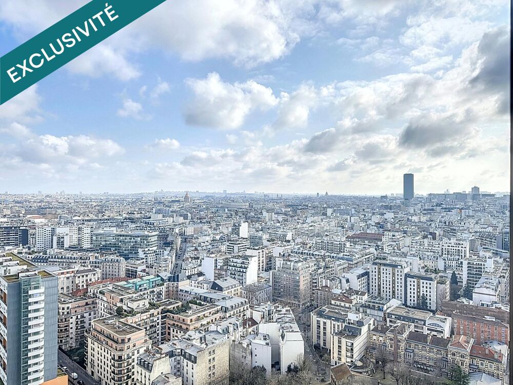 Vente Appartement 30e étage - Vue Paris & Invalides Paris 15