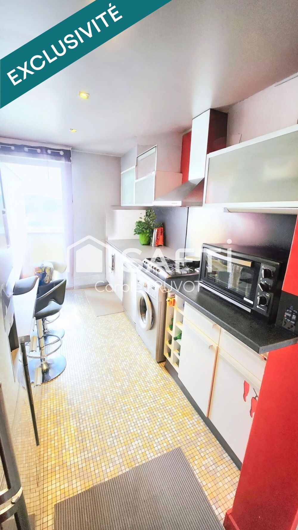 Vente Appartement Freneuse - Appartement lumineux de 94m2 / 2 chambres / Balcon / Box Freneuse