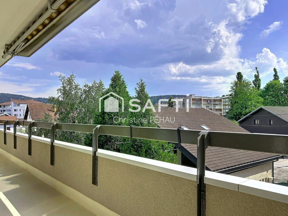 Appartement familial traversant et beau balcon